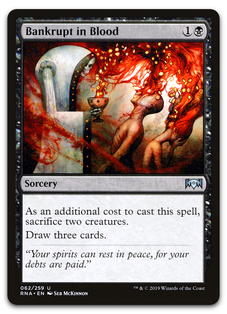 Bankrupt in Blood (Ravnica Allegiance)