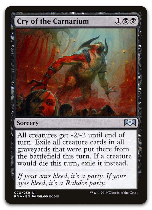 Cry of the Carnarium (Ravnica Allegiance)
