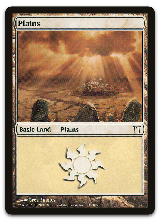 Plains (288) (Champions of Kamigawa)
