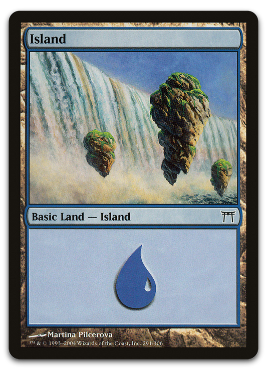 Island (291) (Champions of Kamigawa)