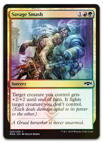 Savage Smash (Ravnica Allegiance)