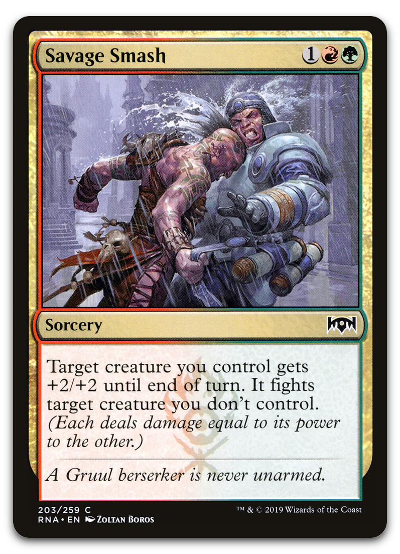 Savage Smash (Ravnica Allegiance)
