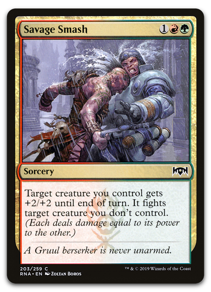 Savage Smash (Ravnica Allegiance)