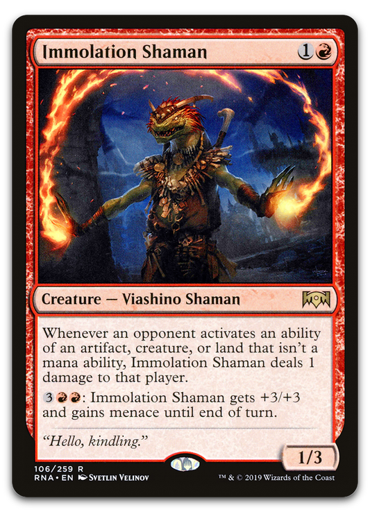 Immolation Shaman (Ravnica Allegiance)