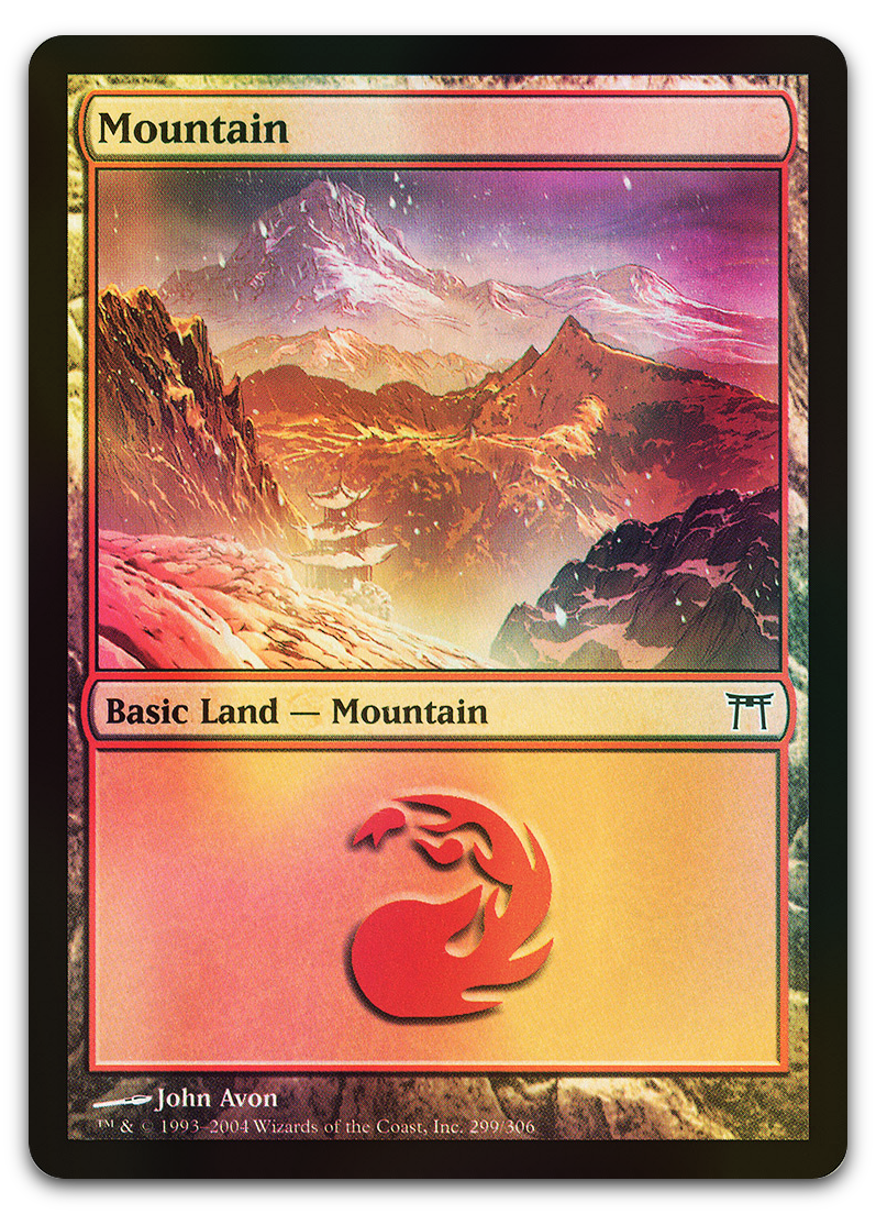 Mountain (299) (Champions of Kamigawa)