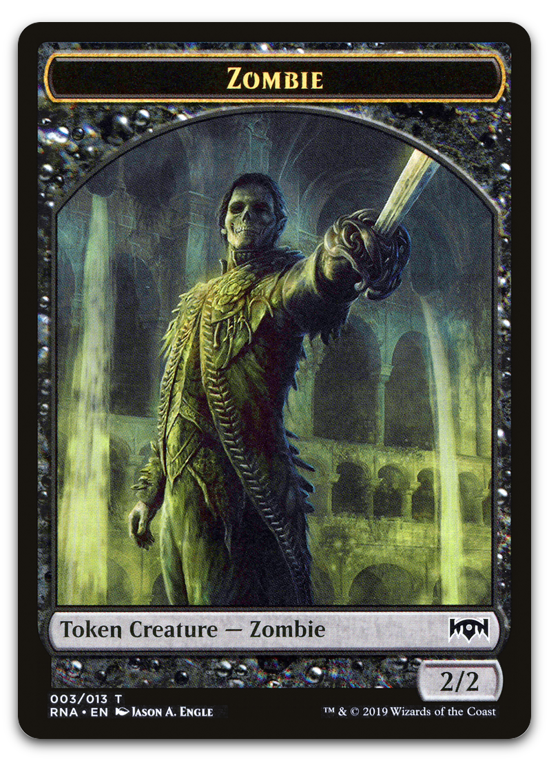 Zombie Token (Ravnica Allegiance)