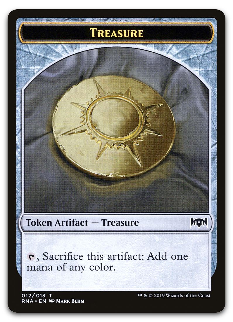 Treasure Token (Ravnica Allegiance)