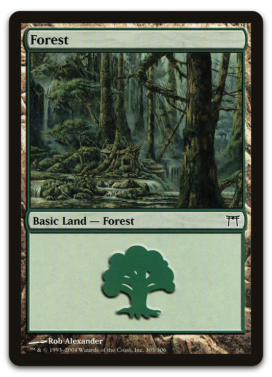 Forest (305) (Champions of Kamigawa)