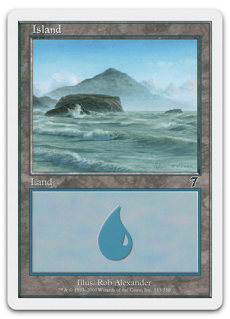 Island (333) (7th Edition)