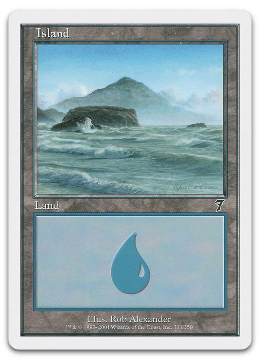 Island (333) (7th Edition)
