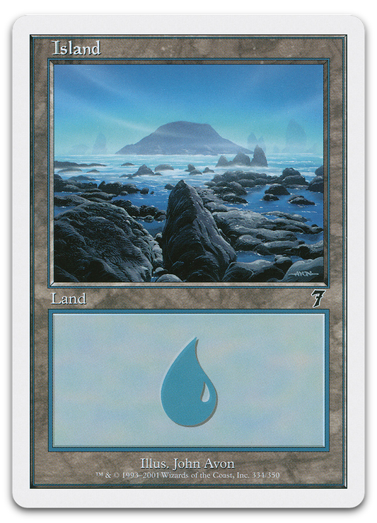 Island (334) (7th Edition)