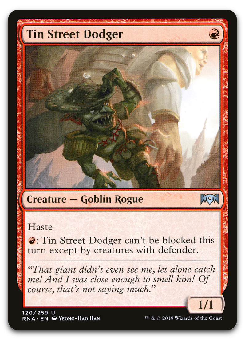 Tin Street Dodger (Ravnica Allegiance)