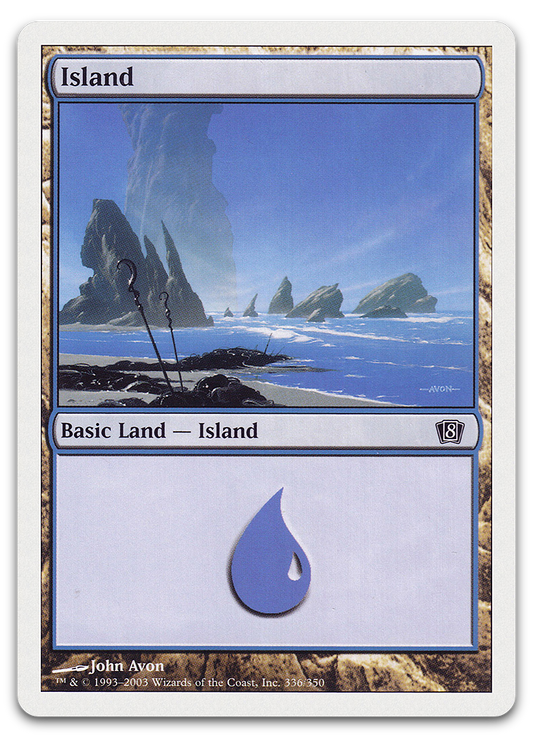 Island (336) (8th Edition)