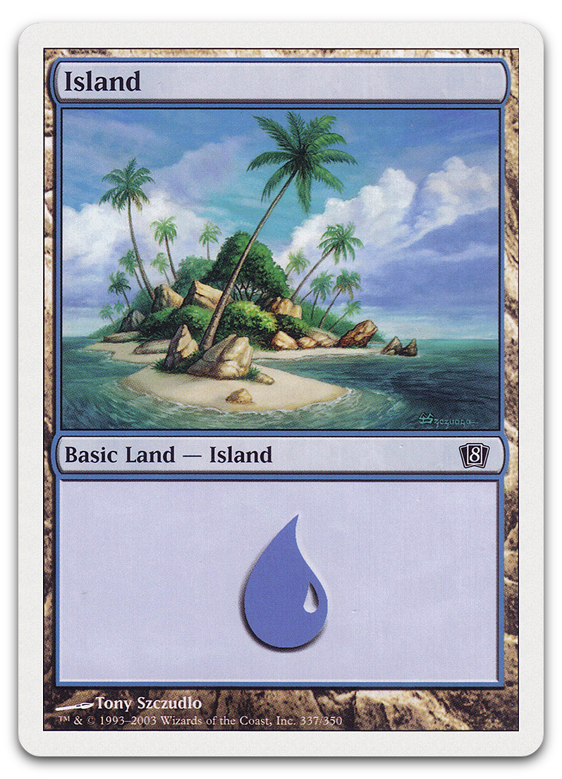 Island (337) (8th Edition)