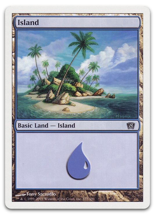 Island (337) (8th Edition)