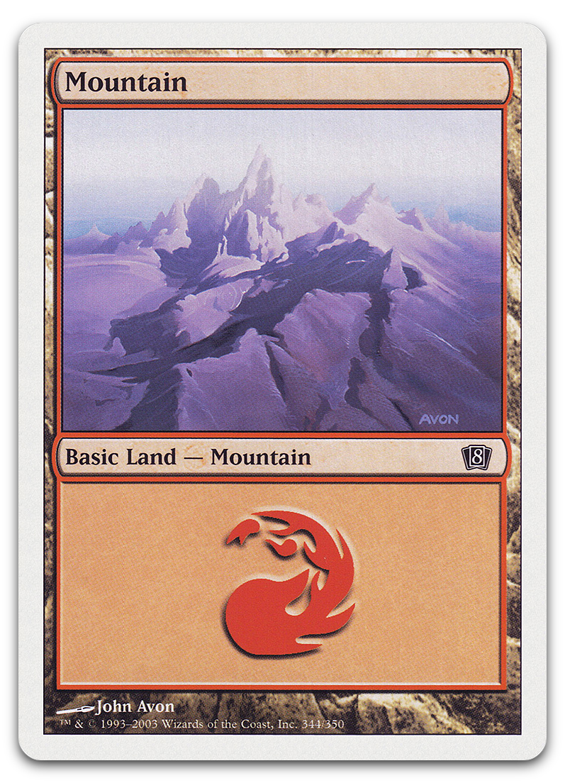 Mountain (344) (8th Edition)