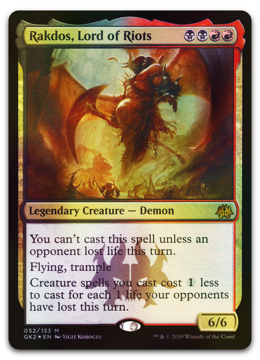 Rakdos, Lord of Riots (Ravnica Allegiance: Guild Kits)