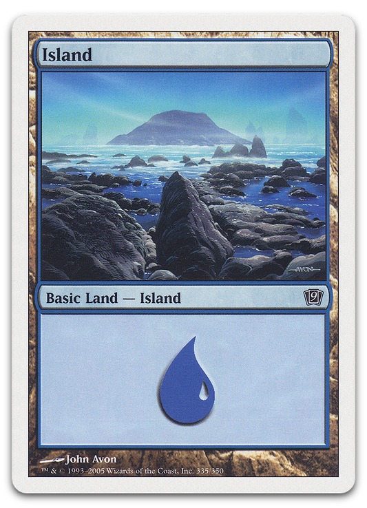 Island (335) (9th Edition)