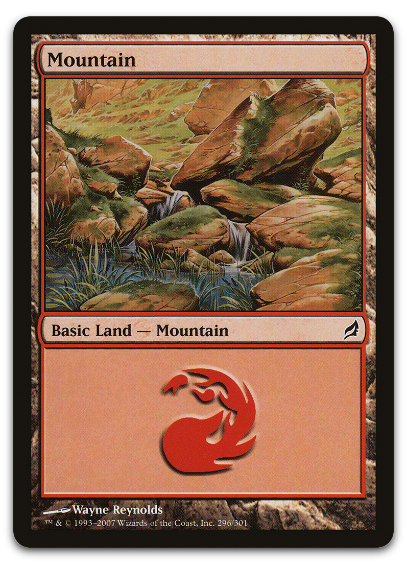 Mountain (296) (Lorwyn)