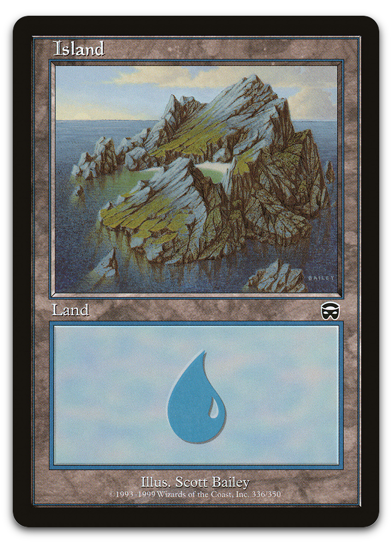 Island (336) (Mercadian Masques)