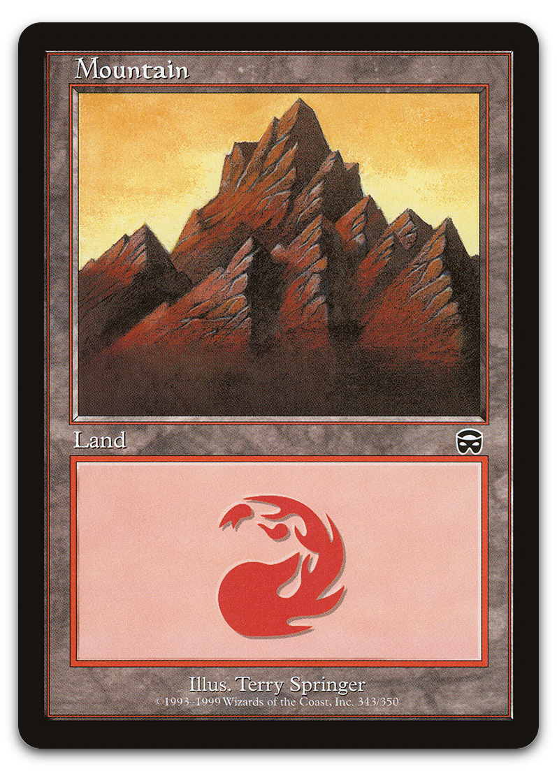 Mountain (343) (Mercadian Masques)