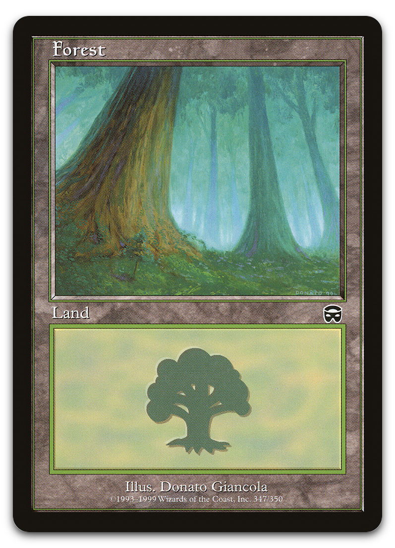 Forest (347) (Mercadian Masques)