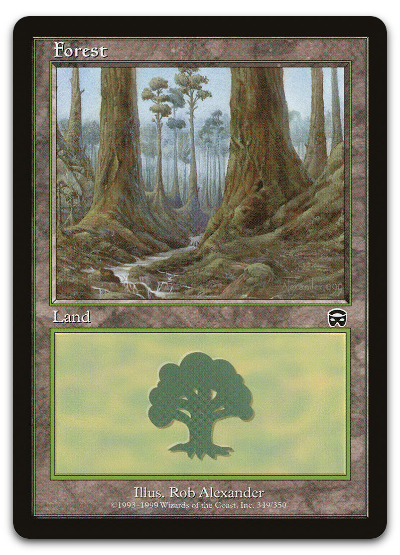 Forest (349) (Mercadian Masques)