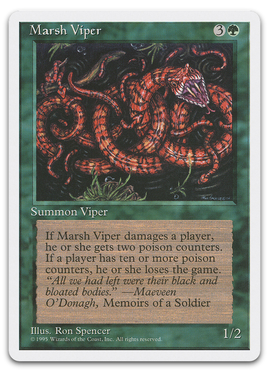 Marsh Viper (Fourth Edition)