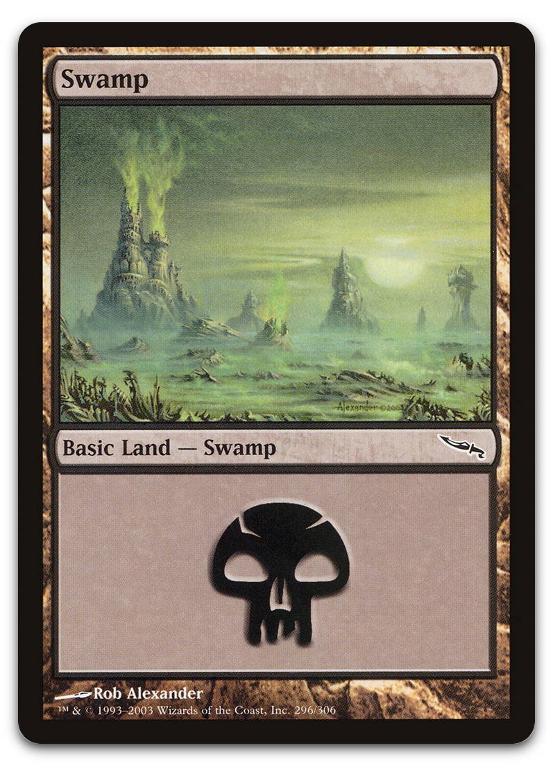 Swamp (296) (Mirrodin)