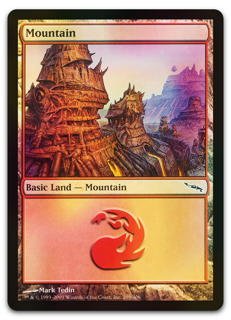 Mountain (299) (Mirrodin)