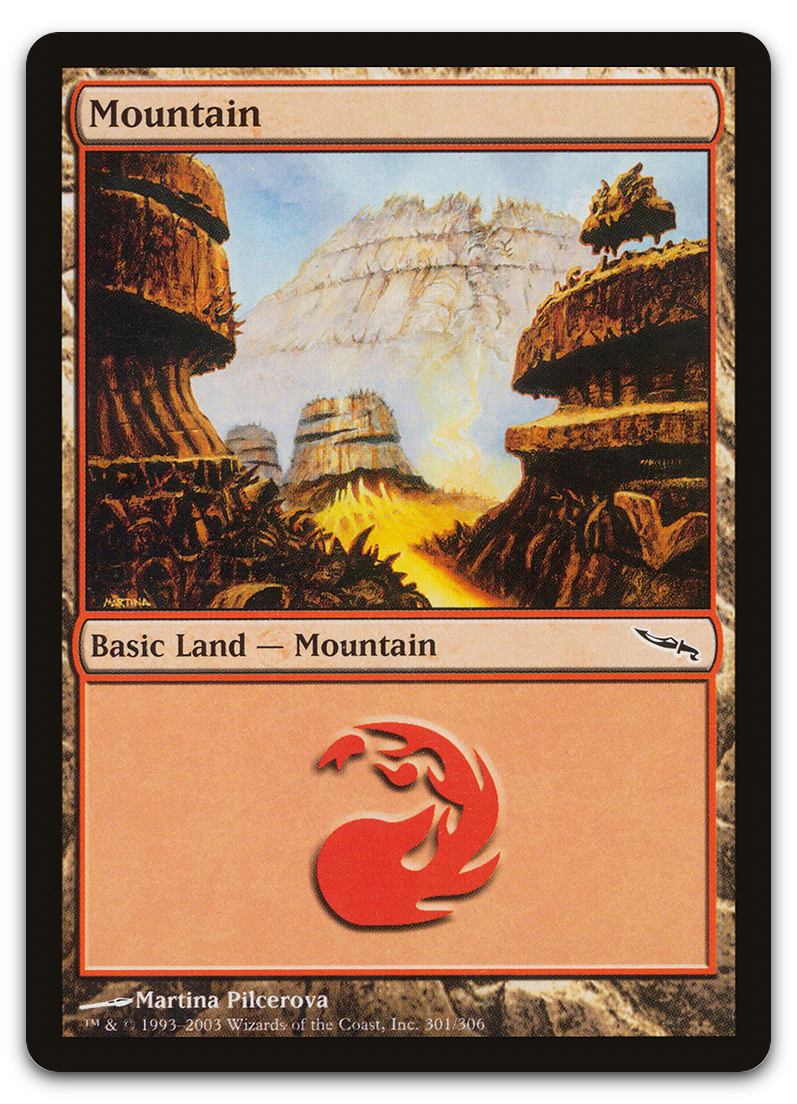 Mountain (301) (Mirrodin)