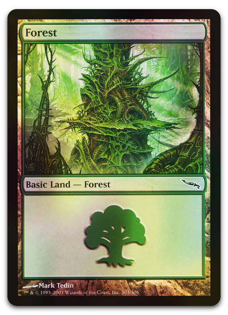 Forest (303) (Mirrodin)