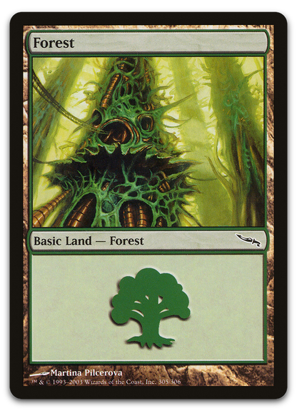 Forest (305) (Mirrodin)