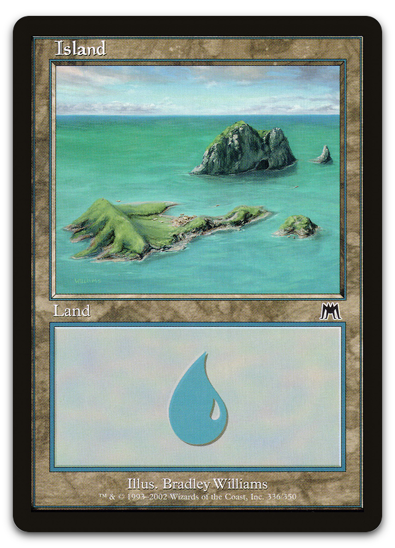 Island (336) (Onslaught)