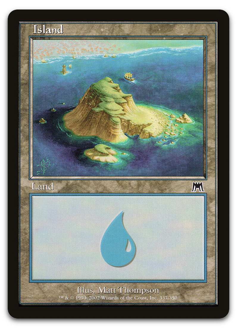 Island (337) (Onslaught)