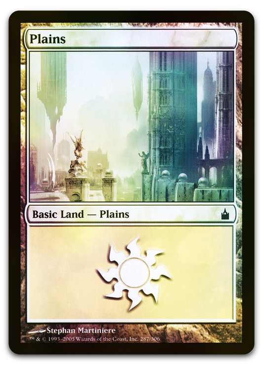 Plains (287) (Ravnica: City of Guilds)