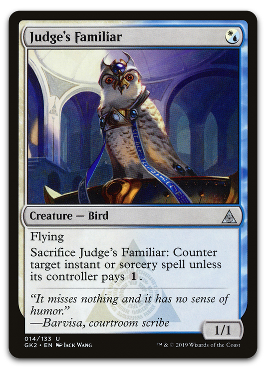 Judge's Familiar (Ravnica Allegiance: Guild Kits)