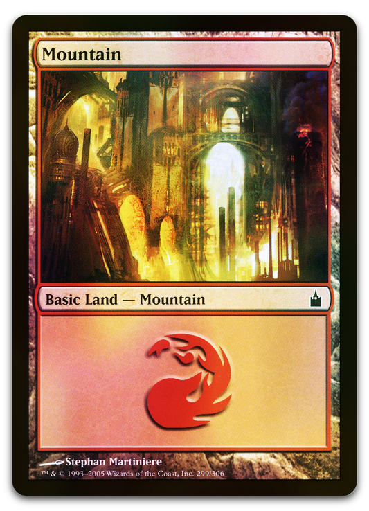 Mountain (299) (Ravnica: City of Guilds)