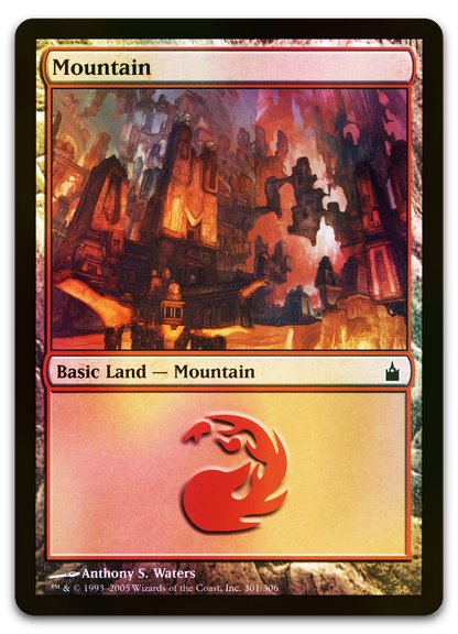 Mountain (301) (Ravnica: City of Guilds)
