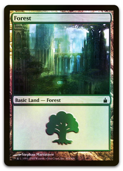 Forest (303) (Ravnica: City of Guilds)