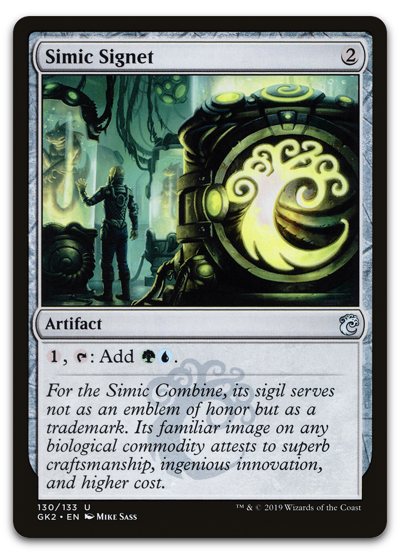 Simic Signet (Ravnica Allegiance: Guild Kits)