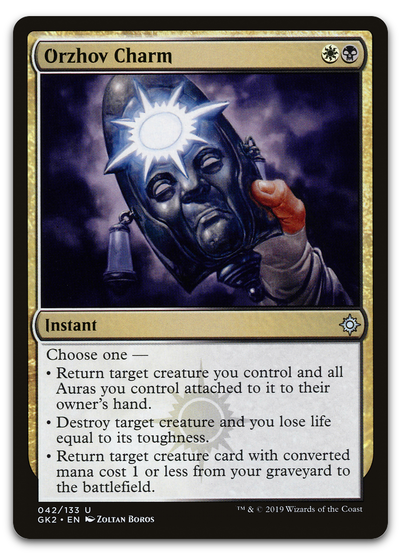 Orzhov Charm (Ravnica Allegiance: Guild Kits)