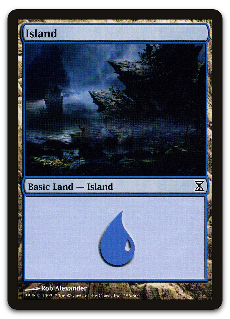 Island (286) (Time Spiral)