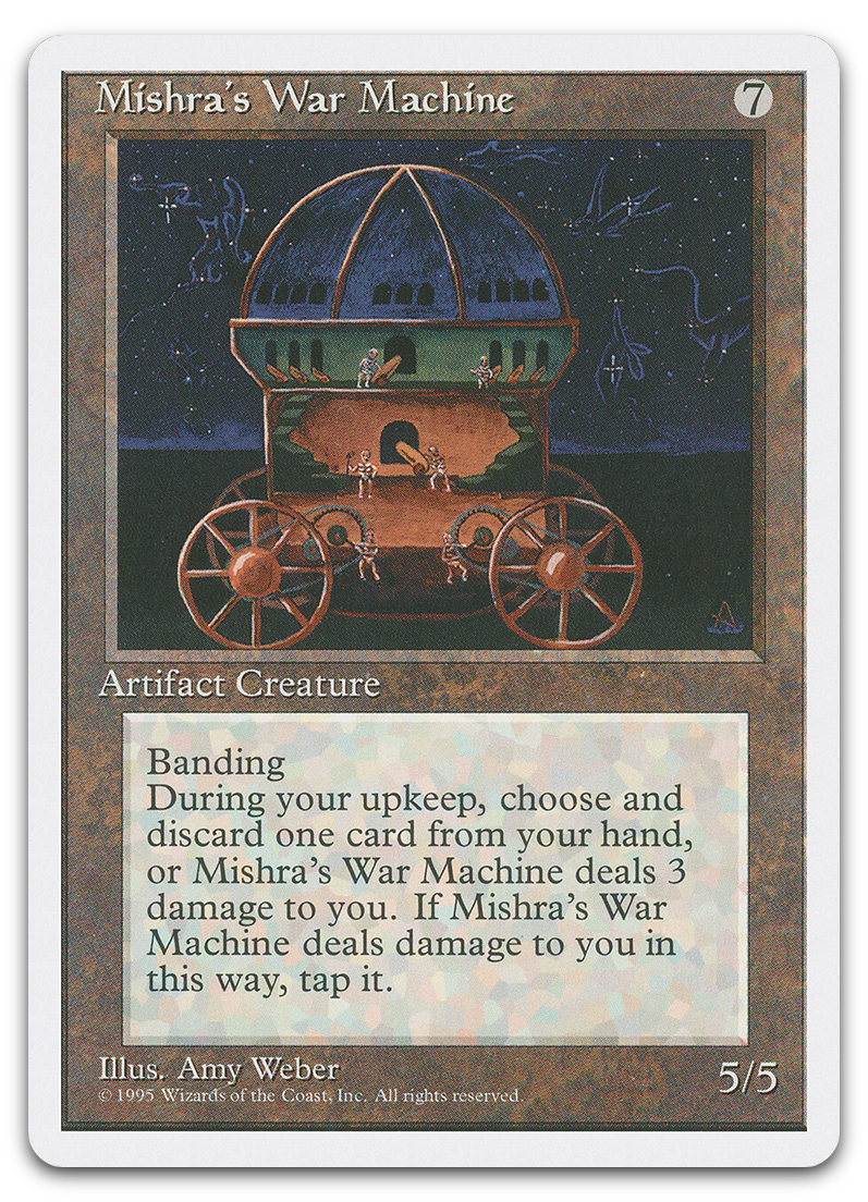 Mishra's War Machine (Fourth Edition)