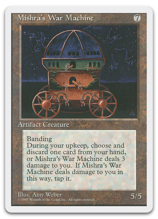Mishra's War Machine (Fourth Edition)