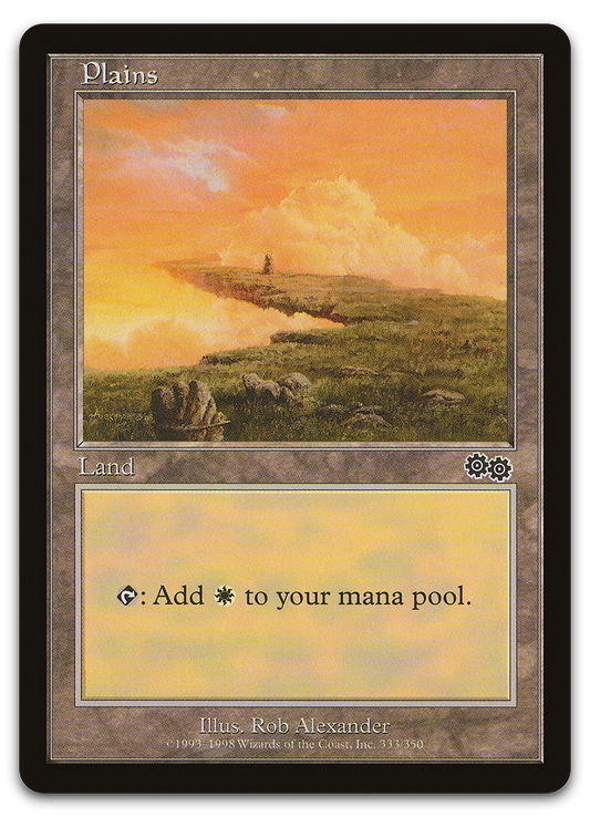 Plains (333) (Urza's Saga)
