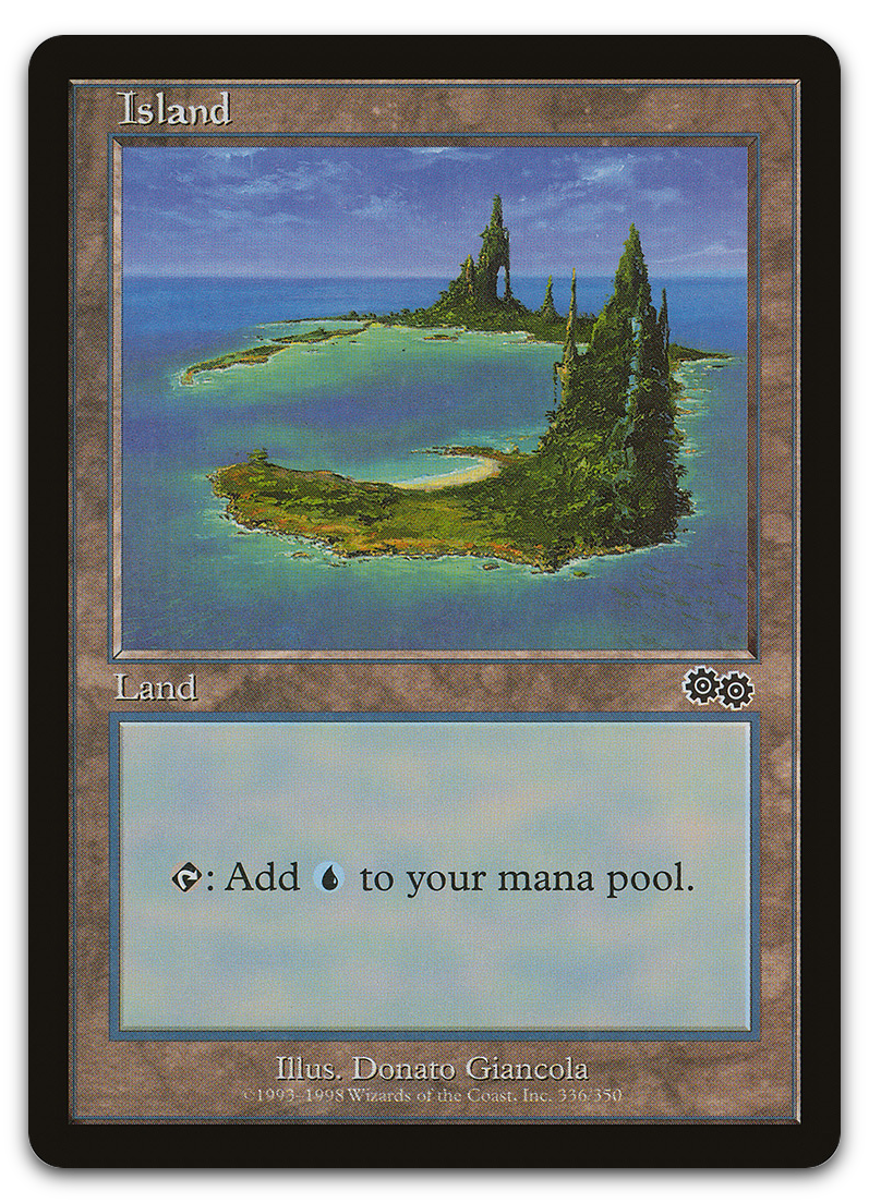 Island (336) (Urza's Saga)