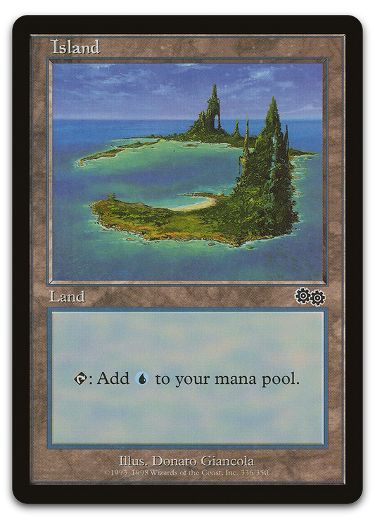 Island (336) (Urza's Saga)