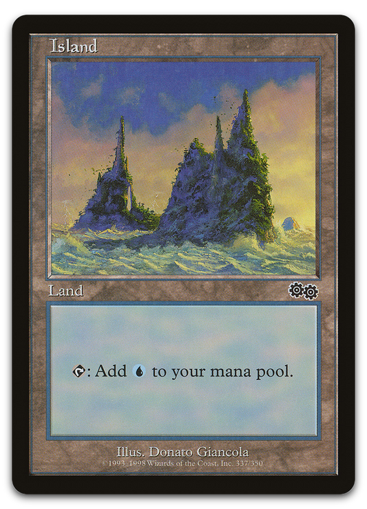 Island (337) (Urza's Saga)