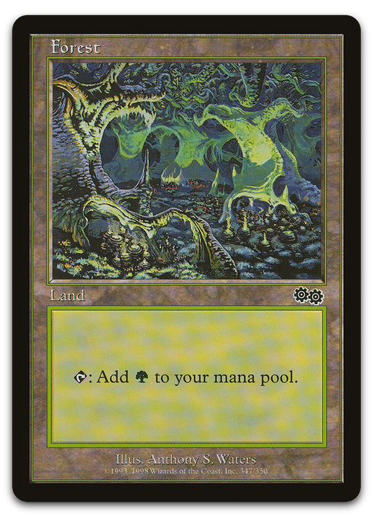 Forest (347) (Urza's Saga)